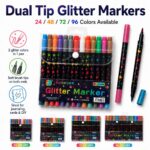 Glitter Markers QS-1166