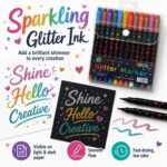 Glitter Markers QS-1166