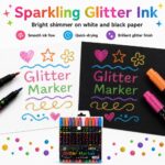 Glitter Markers QS-1166